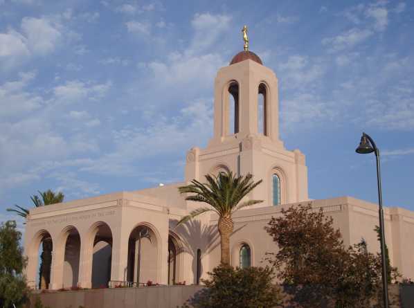 Actual Newport Beach California Temple 07/14/05