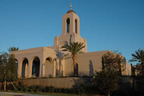 Actual Newport Beach California Temple 08/24/05