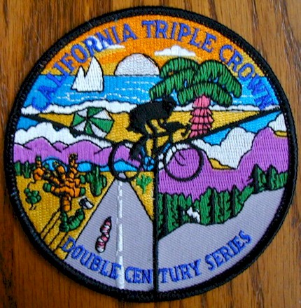 California Triple Crown Patch will look SUPER on your Camelbak cover!!