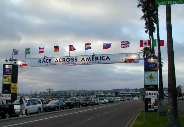 RAAM Start Line Banner was HUGE!!