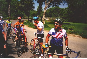 Michael at the Real Start of RAAM