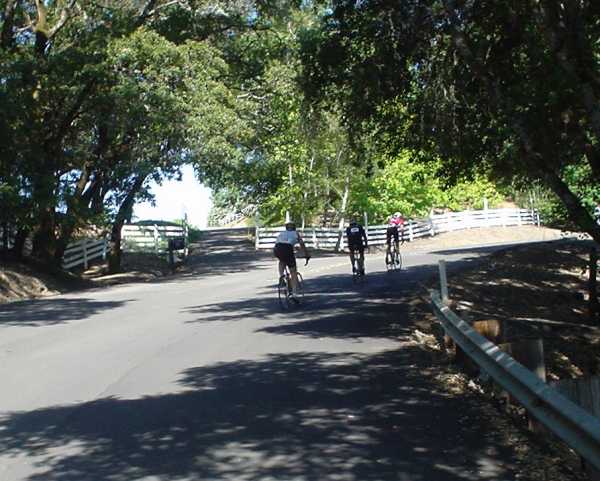 Start of The Geysers Climb