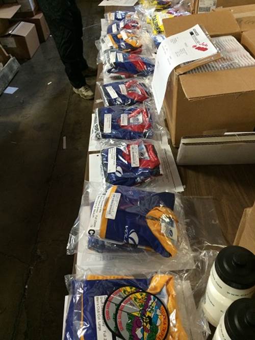 Shipment of CTC Products
