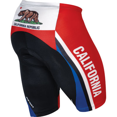 These shorts look great with the Yellow or Blue California Triple Crown products!!