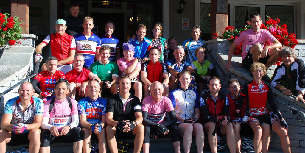 The 2009 Dolomiti Summit Fest group in Bormio