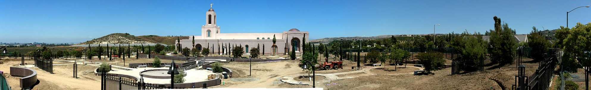 Panorama from Visitors Platform 5/22/05